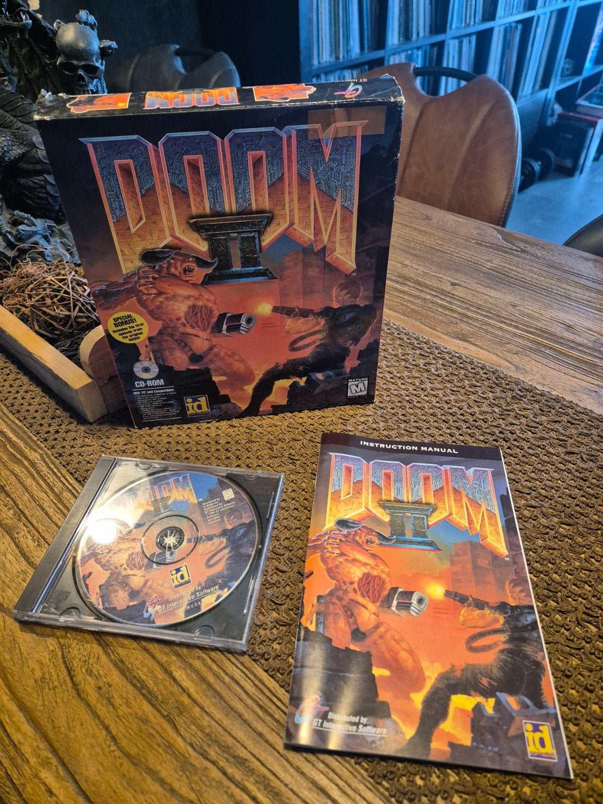 Doom II: Hell on Earth (PC CD-ROM) met handleiding, Shooter, Eén computer, Ophalen of Verzenden, Zo goed als nieuw