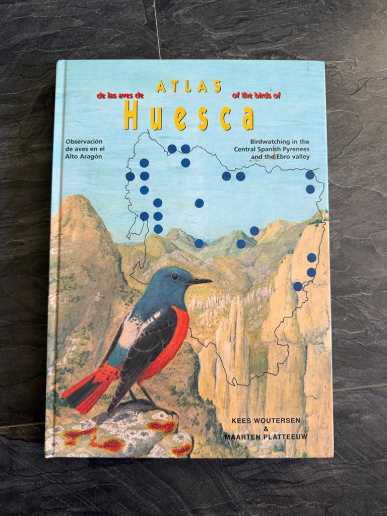 Atlas van de vogels van Huesca - Kees Woutersen, Ophalen of Verzenden, Zo goed als nieuw, Vogels