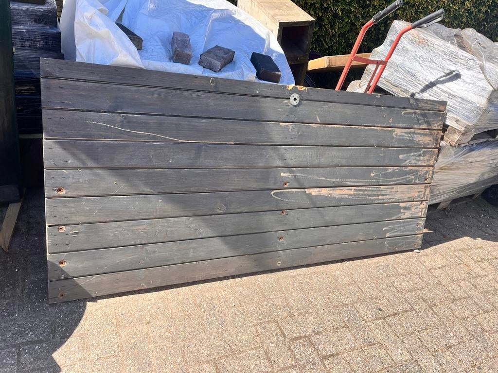 Deur. Gratis. Zsm weg, Tuin en Terras, Ophalen, Zo goed als nieuw, Hout