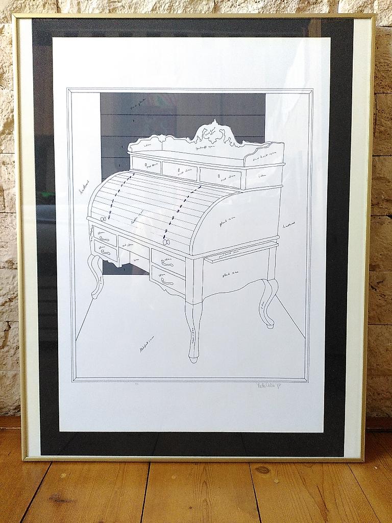 Zeefdruk Pieter Celie, Antiek en Kunst, Kunst | Litho's en Zeefdrukken, Ophalen