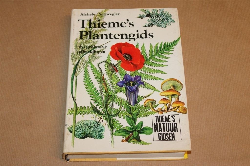 Thiemes Plantengids — Planten, Mossen en Paddestoelen Gids, Boeken, Ophalen of Verzenden, Gelezen, Bloemen, Planten en Bomen