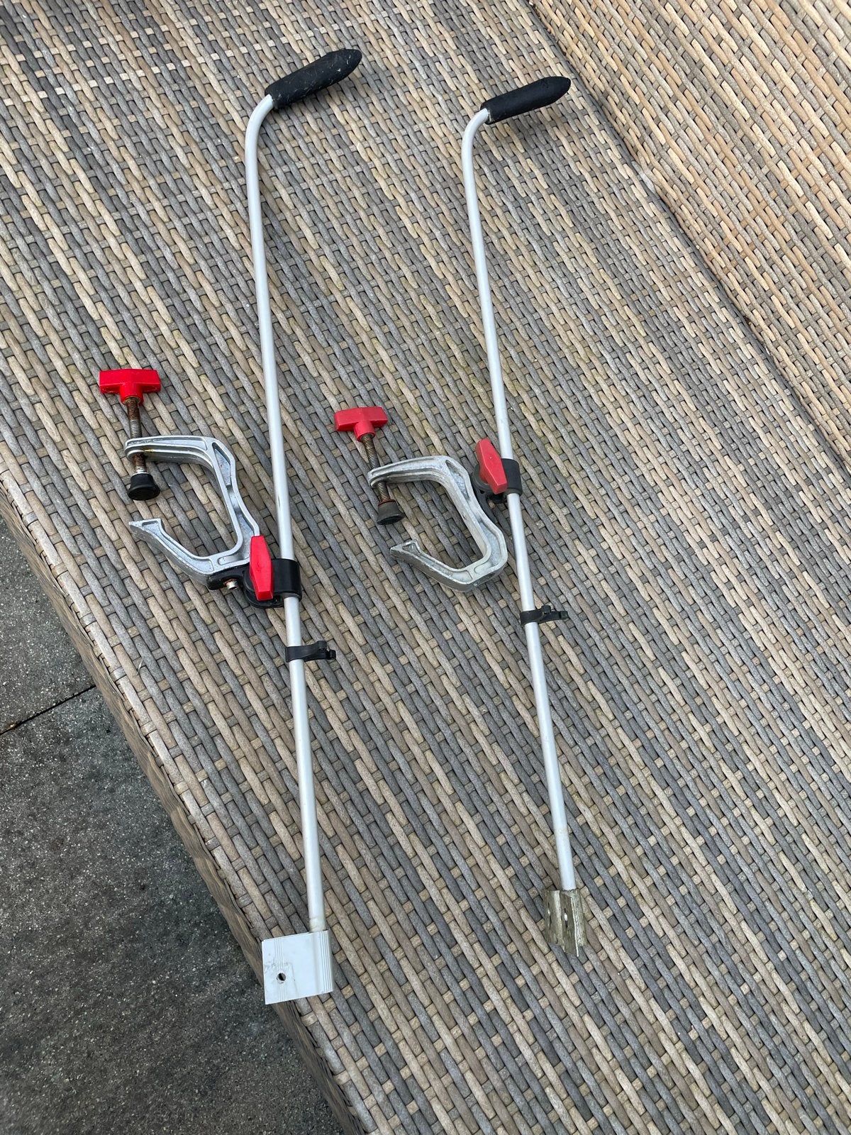 Set van 2 transducer stangen met klembevestiging, Ophalen, Gebruikt, Overige typen