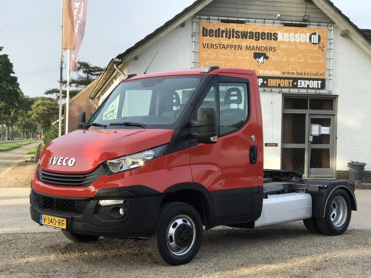 Iveco Daily 40C18 Euro 6 BE Trekker 9.036 gcw Airco, Elektrische ramen, Gebruikt, 4 cilinders, 179 pk