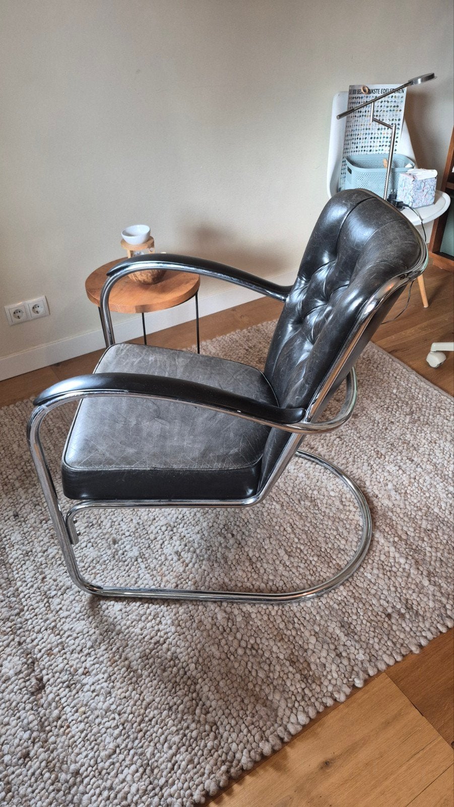 Gispen 412 Fauteuil - Klassieke GE-uitvoering, Ophalen of Verzenden