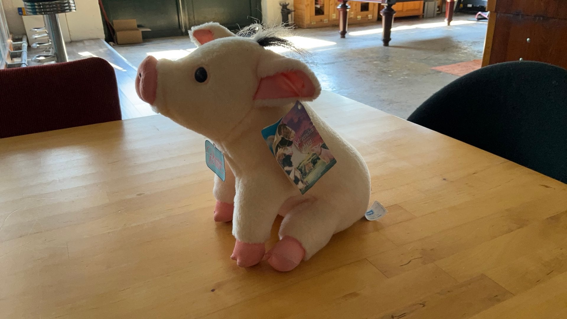 Babe Knuffel van bekende Film !, Overige typen, Ophalen of Verzenden, Middelgroot (20 tot 80 cm), Roze