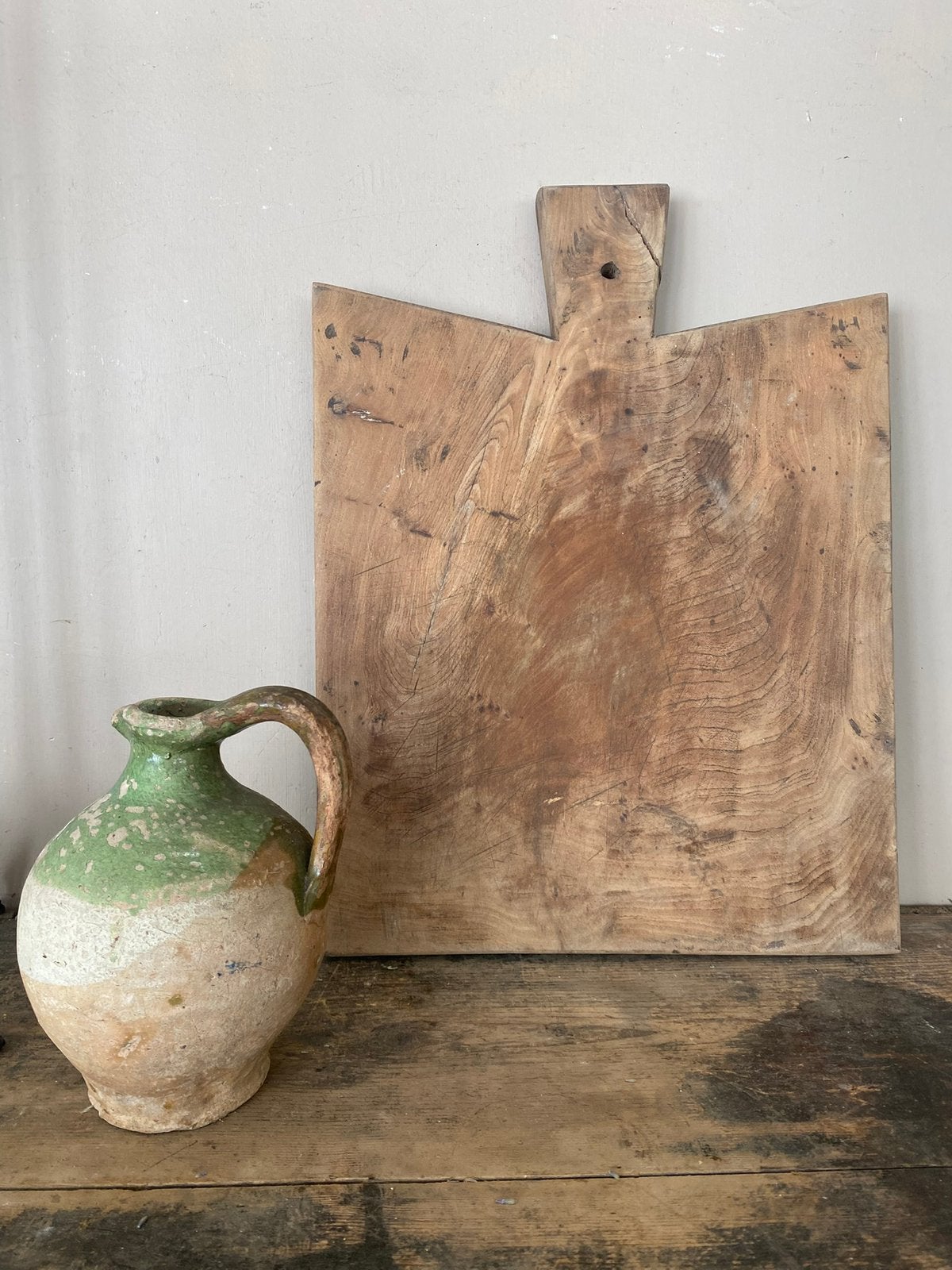 Grote antiek franse snijplank, broodplank, Antiek en Kunst, Ophalen of Verzenden