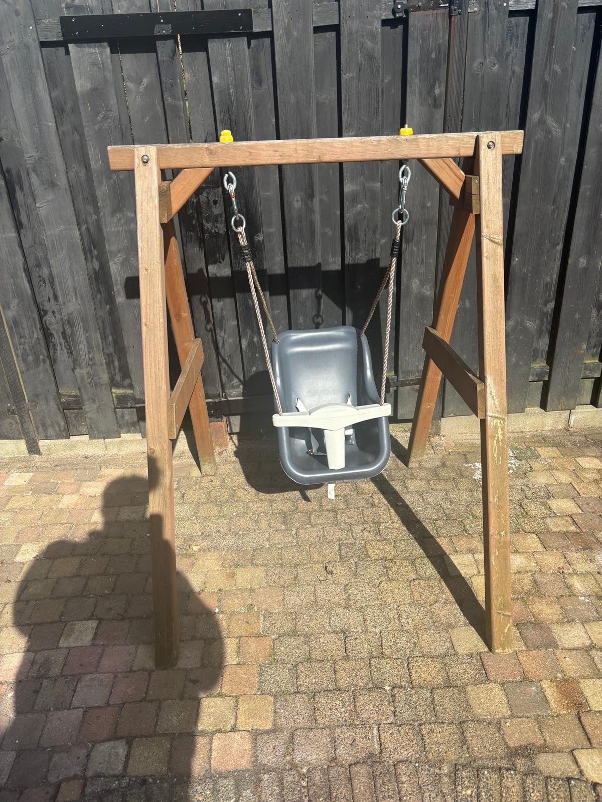 Houten schommelstoel voor kinderen, Ophalen of Verzenden, Gebruikt, Schommel