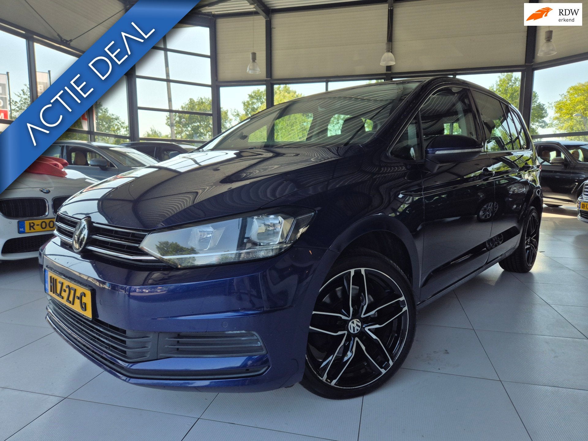 Volkswagen Touran 2.0 TDI 150PK 1e eigenaar! | 7 Persoons |, Auto's, Voorwielaandrijving, Stof, Gebruikt, 150 pk