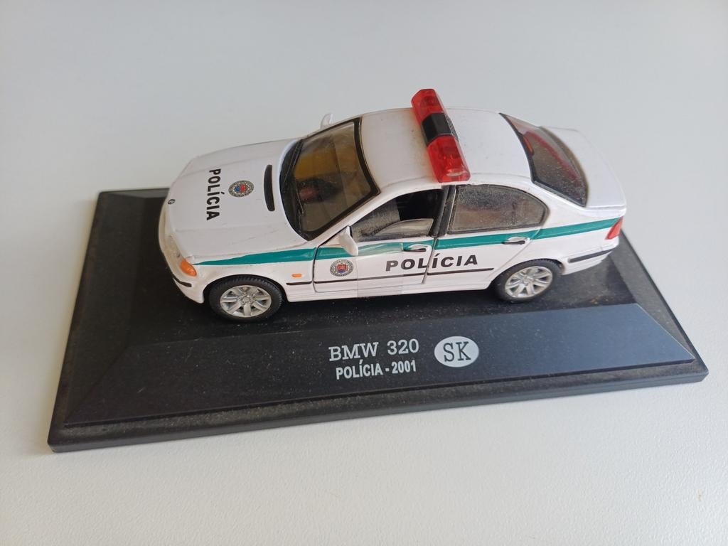 BMW 320 Politie Slowakije 2001 - Nieuw Diecast Model 1:43, Hobby en Vrije tijd, Modelauto's | 1:43, Ophalen of Verzenden, Nieuw