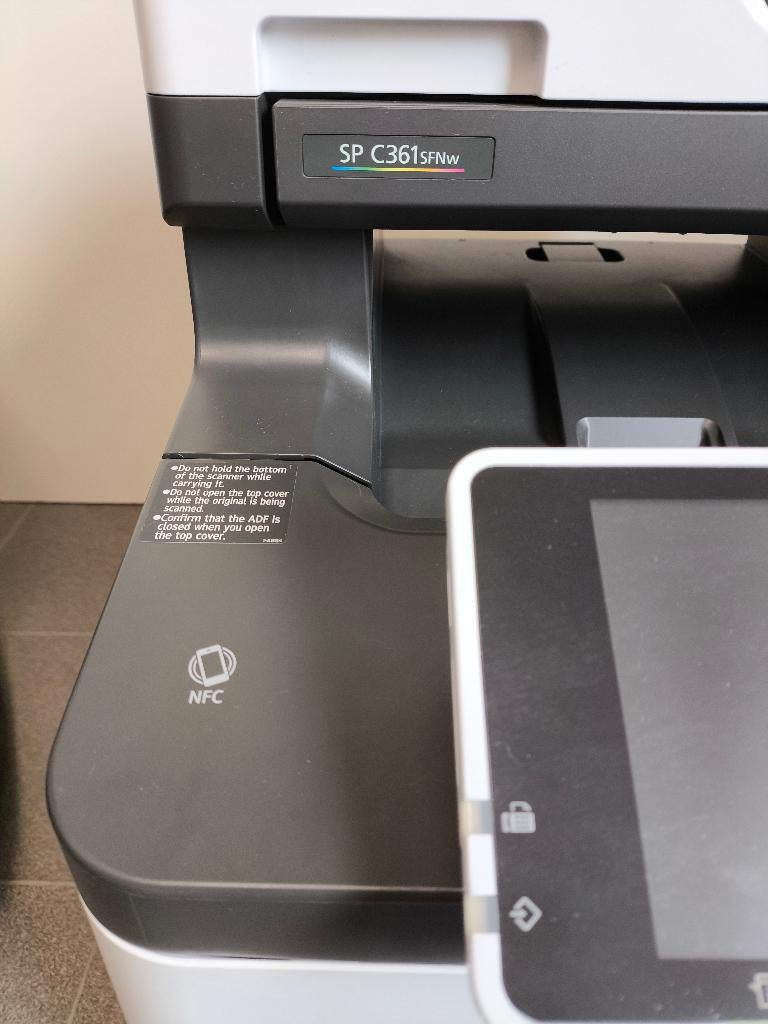 Ricoh SP C361SFNw All-In-One kleurenlaserprinter, Computers en Software, Printers, Zo goed als nieuw, All-in-one, Laserprinter
