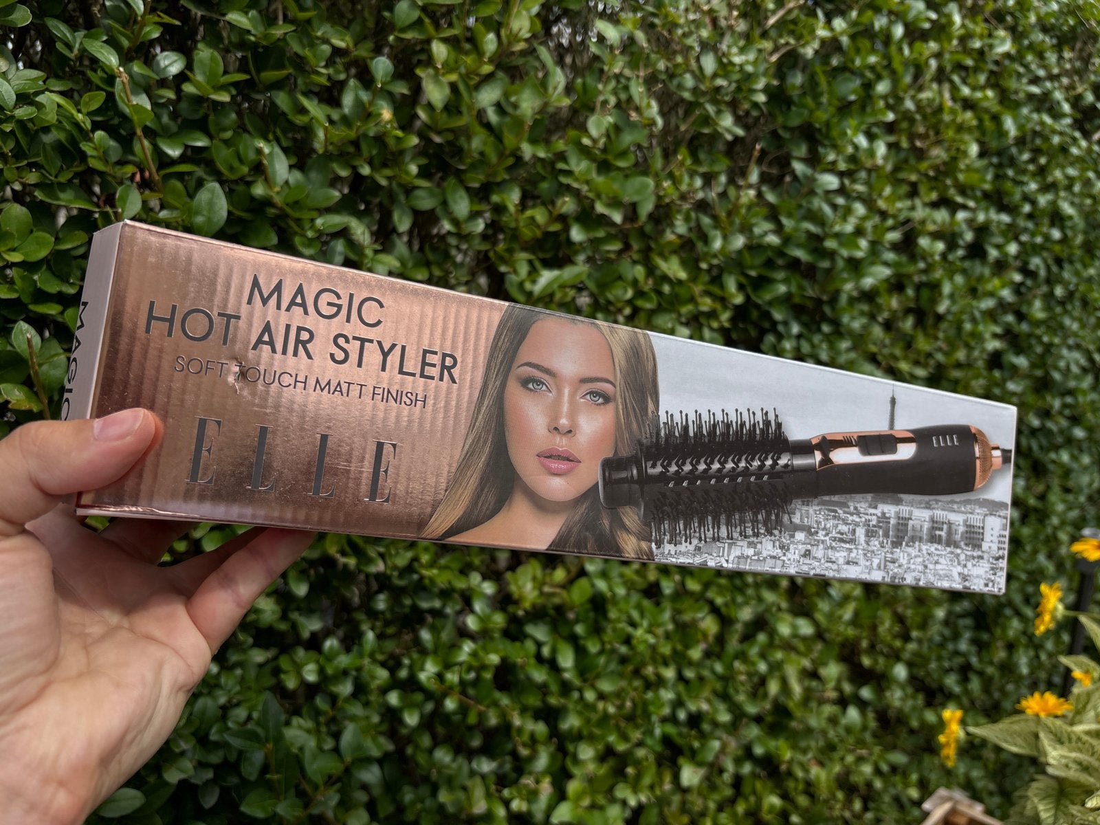 ELLE Magic Hot Air Styler - Föhnborstel met zachte afwerking, Ophalen of Verzenden, Nieuw, Haarverzorging