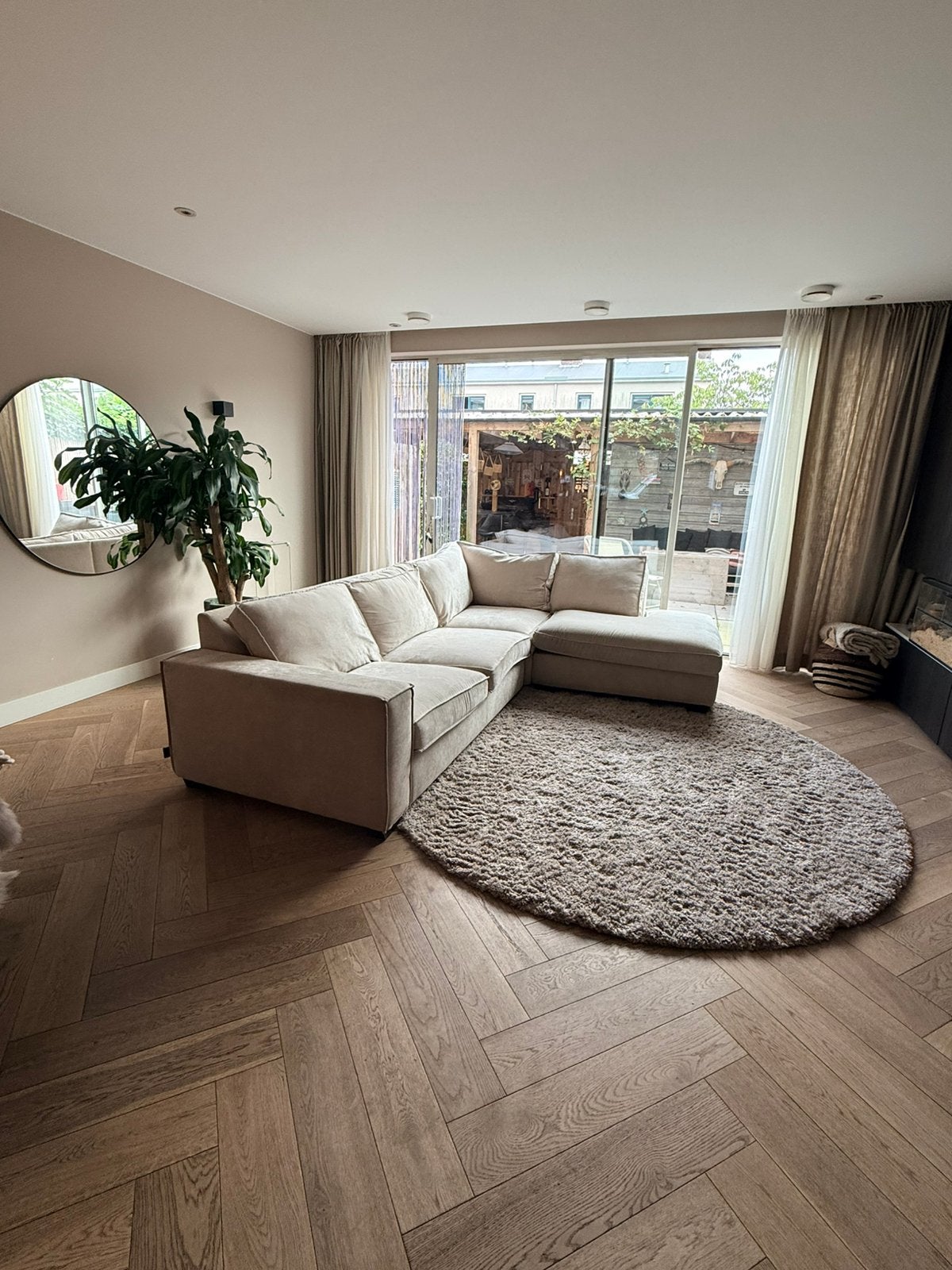 Hoekbank UrbanSofa, Ophalen, 250 tot 300 cm, 100 tot 125 cm, Hoekbank