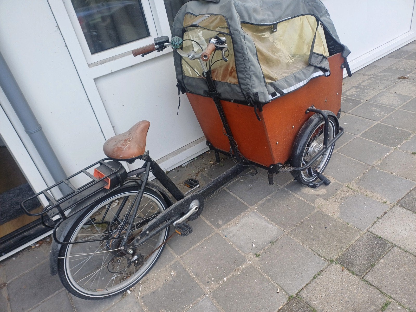 bakfiets, Ophalen, Gebruikt, 4 kinderen of meer