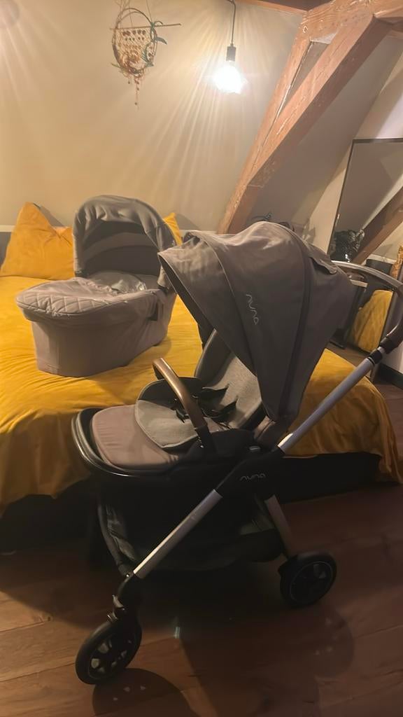 Nuna kinderwagen as good as new, Ophalen of Verzenden, Zo goed als nieuw, Kinderwagen, Met reiswieg