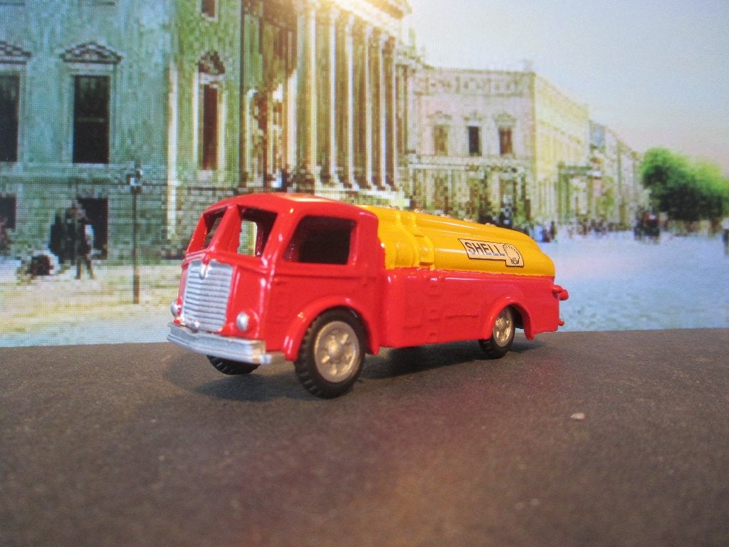 1:?? Fiat 680 N Autocisterna Viberti promozionale Shell, Ophalen of Verzenden, Zo goed als nieuw, Bus of Vrachtwagen, Overige merken