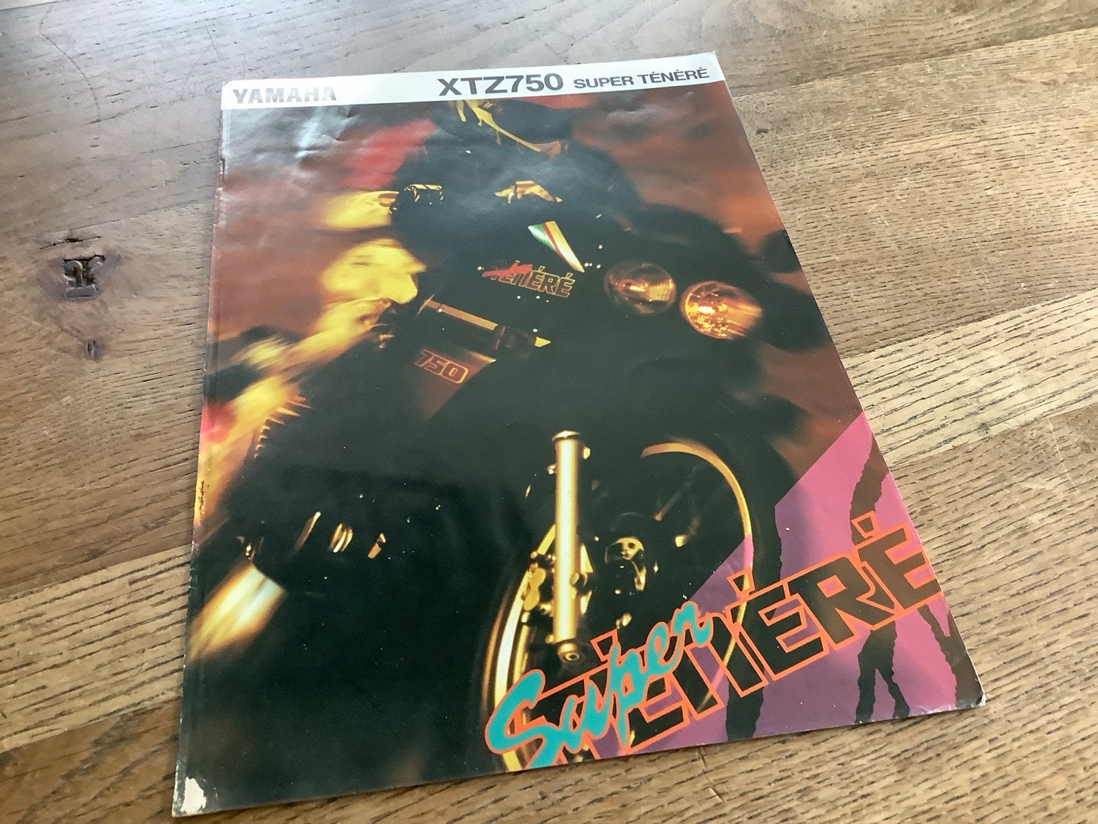 Yamaha XTZ750 Super Ténéré Brochure. (D), Motoren, Verzenden, Yamaha