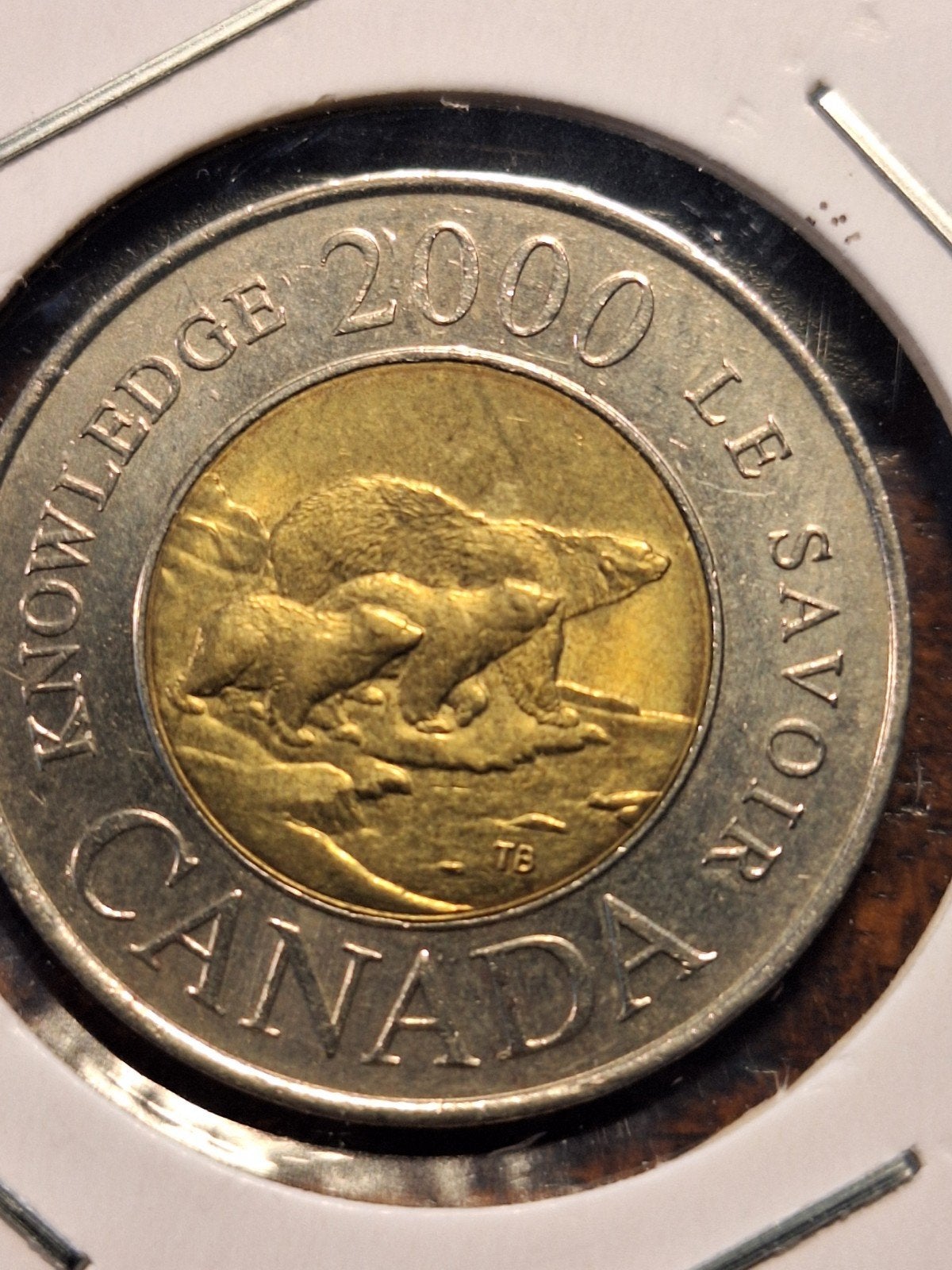 Canada 2 dollars 2000 knowledge, Ophalen of Verzenden, Noord-Amerika