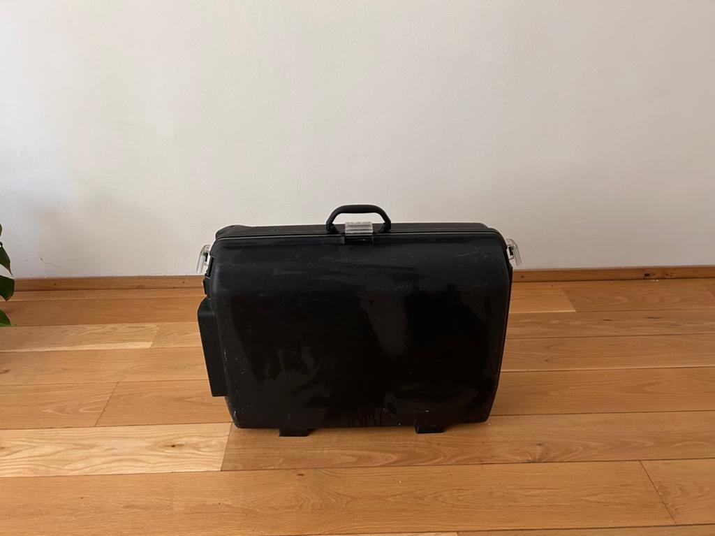 Samsonite harde koffer / attachékoffer – zwart, Sieraden, Tassen en Uiterlijk, Koffers, Gebruikt, Overige materialen, 60 tot 70 cm