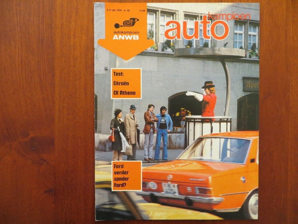 Autokampioen 40 1979 Citroën CX Athena, Datsun 180 SX Coupé, Ophalen of Verzenden, Nieuw, Citroën