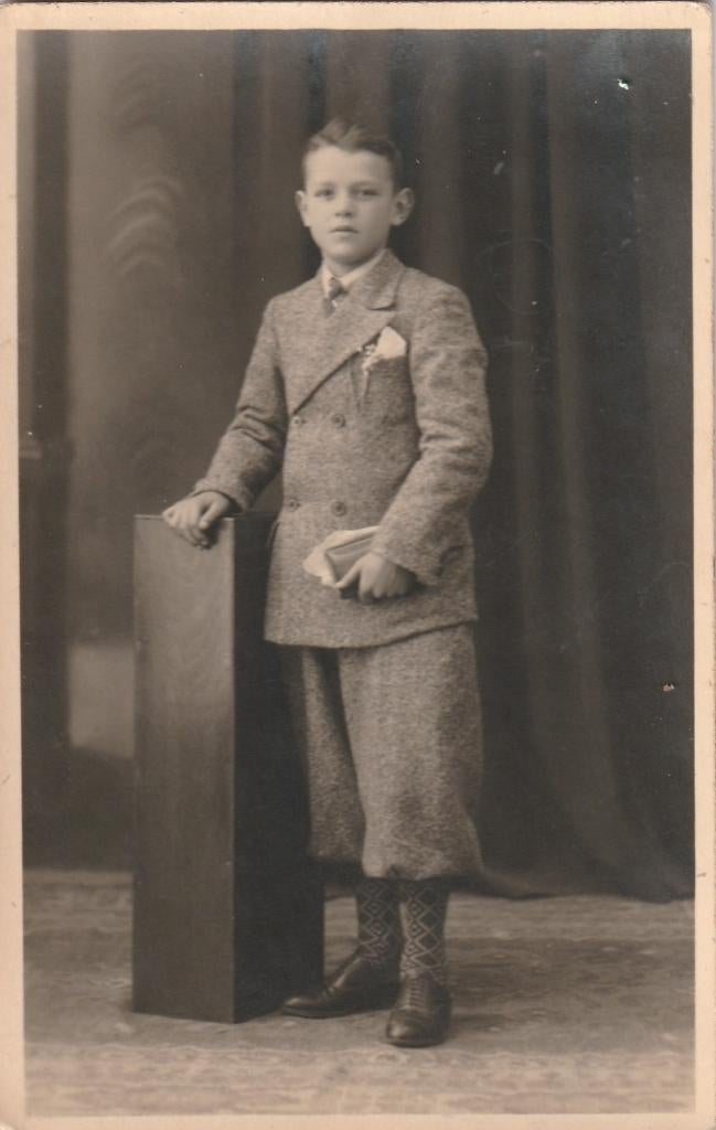 fotokaart  -  communie kant, Verzenden, Voor 1940, Zo goed als nieuw