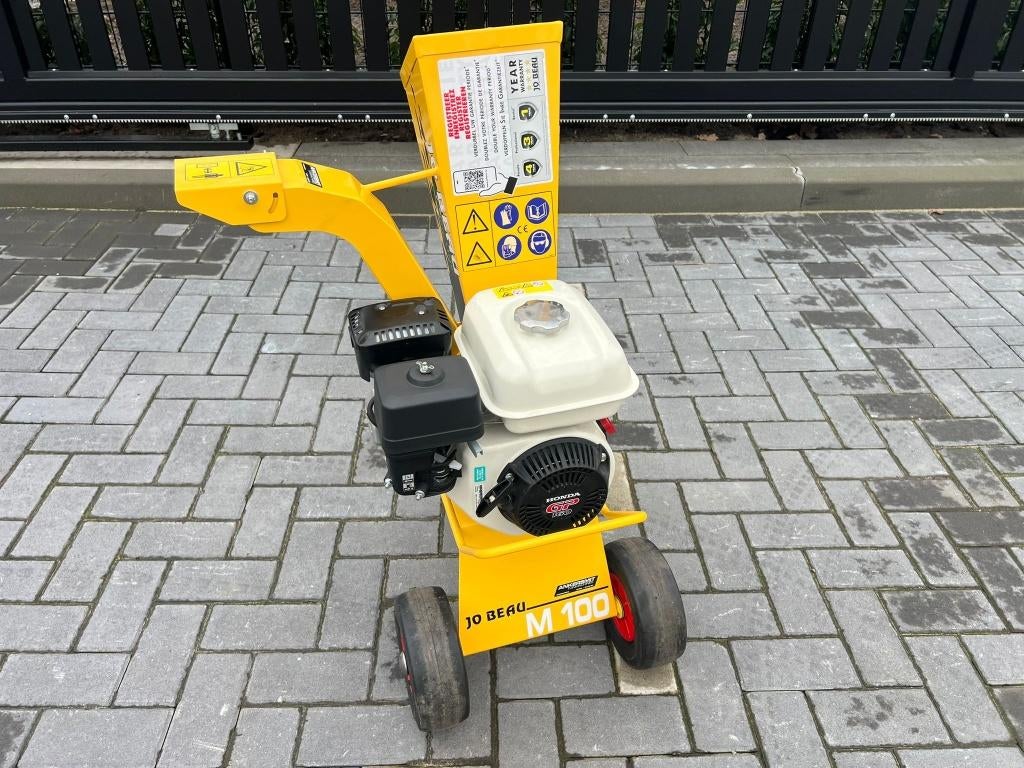 Jo Beau M100 Garden-Line hakselaar nieuw benzine, Tuin en Terras, Hakselaars, Ophalen, Nieuw, Benzine