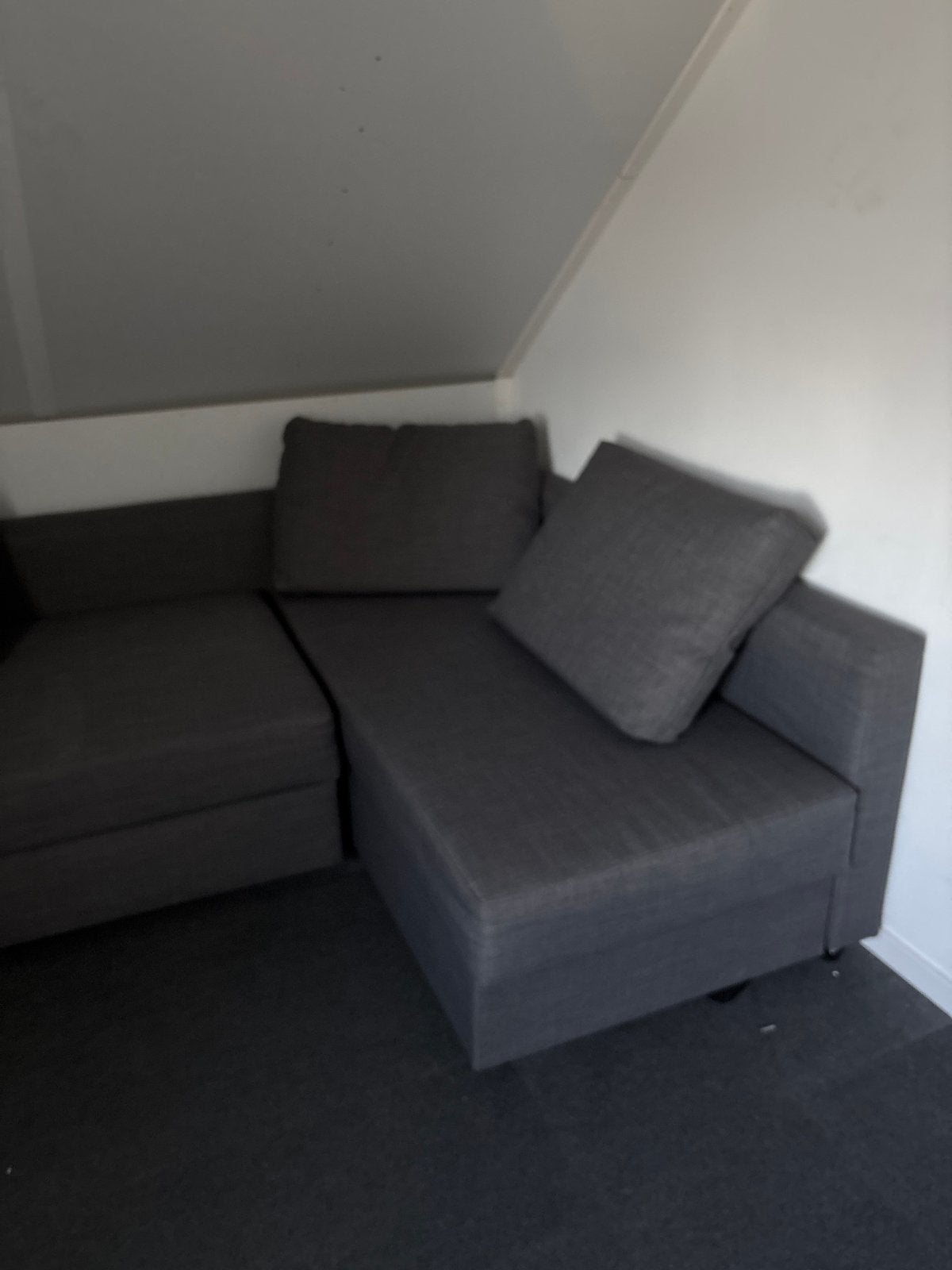 Friheten IKEA - hoekbank met opbergruimte en slaapfunctie, Ophalen, Gebruikt, 100 tot 125 cm, Hoekbank