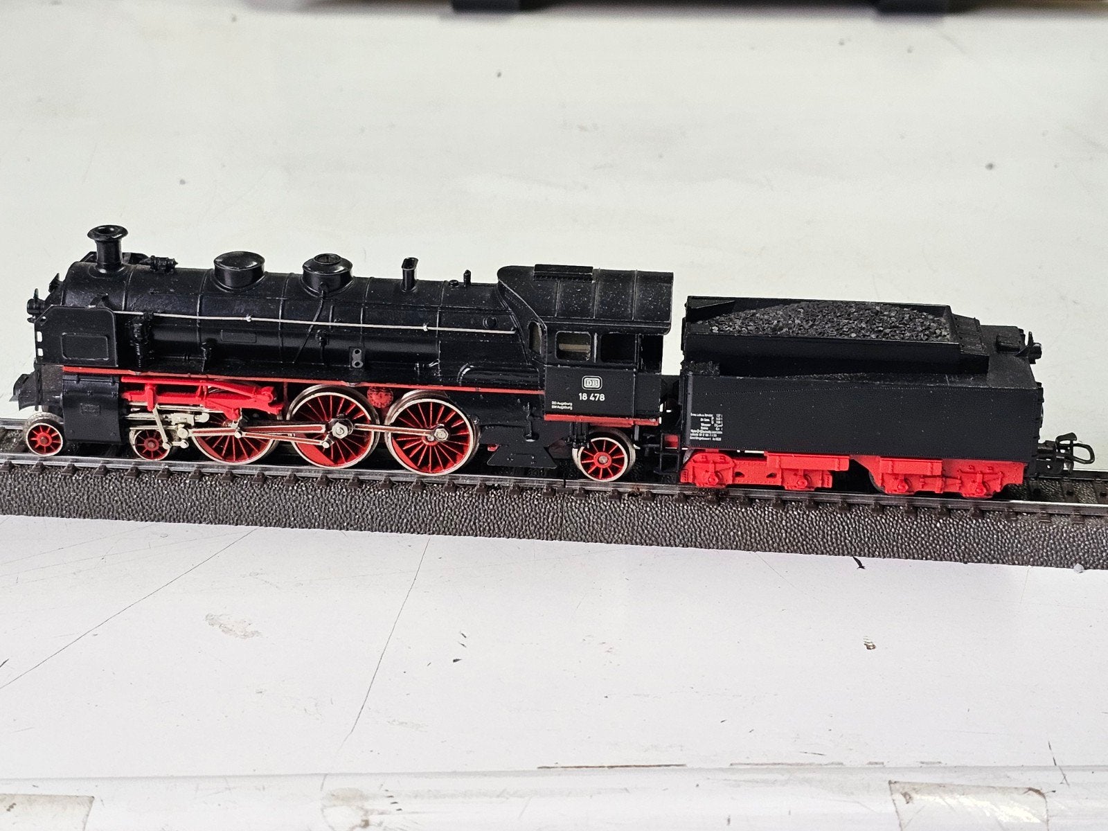 Märklin Stoomlocomotief BR 18 478 (mist bufferbalk), Wisselstroom, Gebruikt, Locomotief, Ophalen of Verzenden