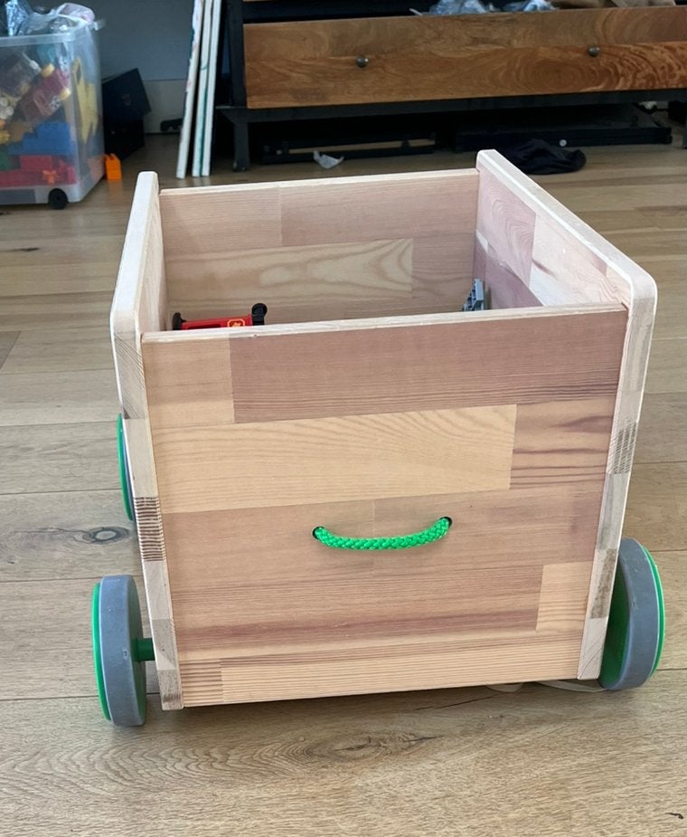 Ikea flisat opberg op wielen, Ophalen, Doos, Minder dan 35 cm, Zo goed als nieuw