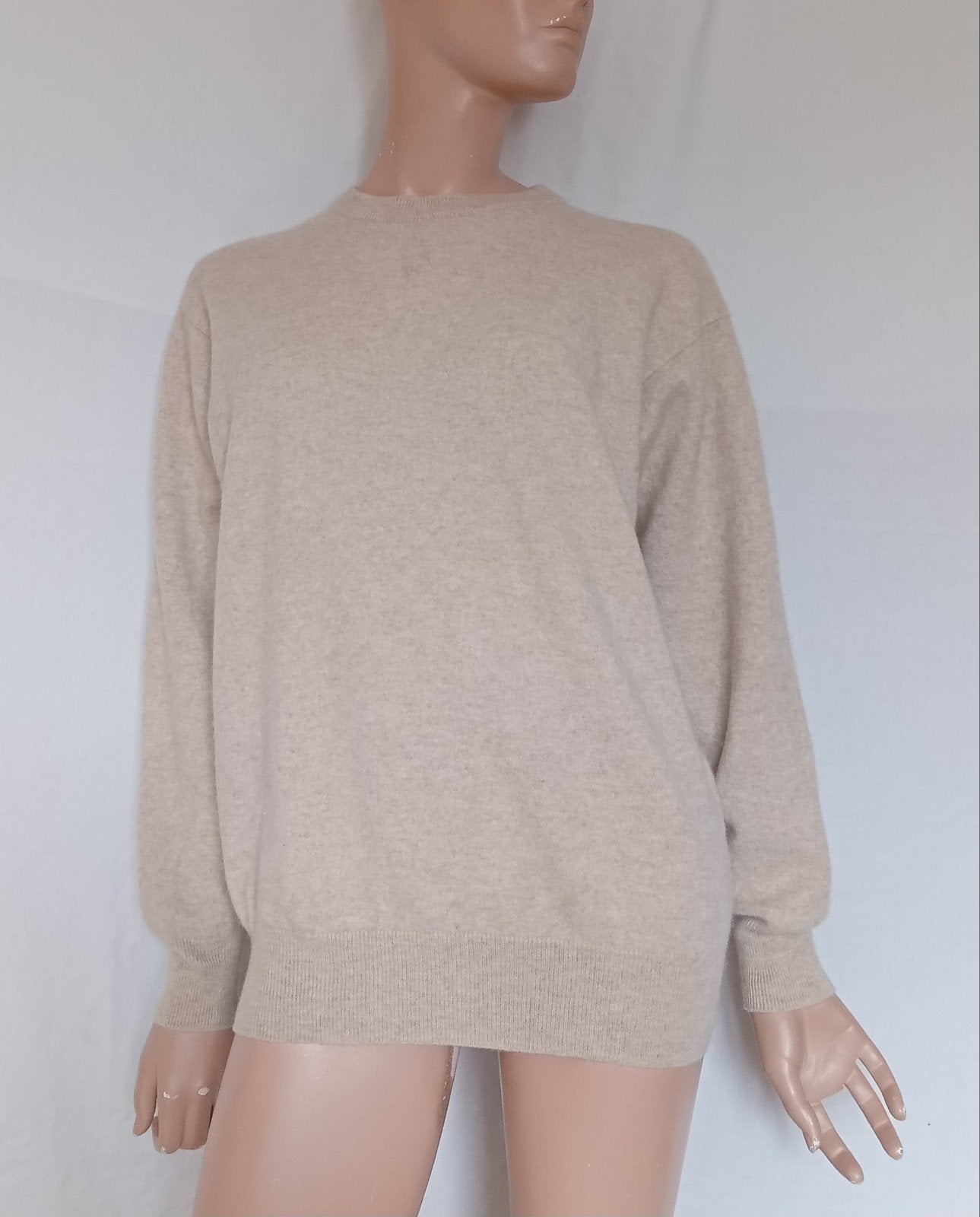 CHRISTIAN BERG CASHMERE Trui , Maat 42 - 44, Ophalen of Verzenden, Zo goed als nieuw, Maat 42/44 (L), Beige