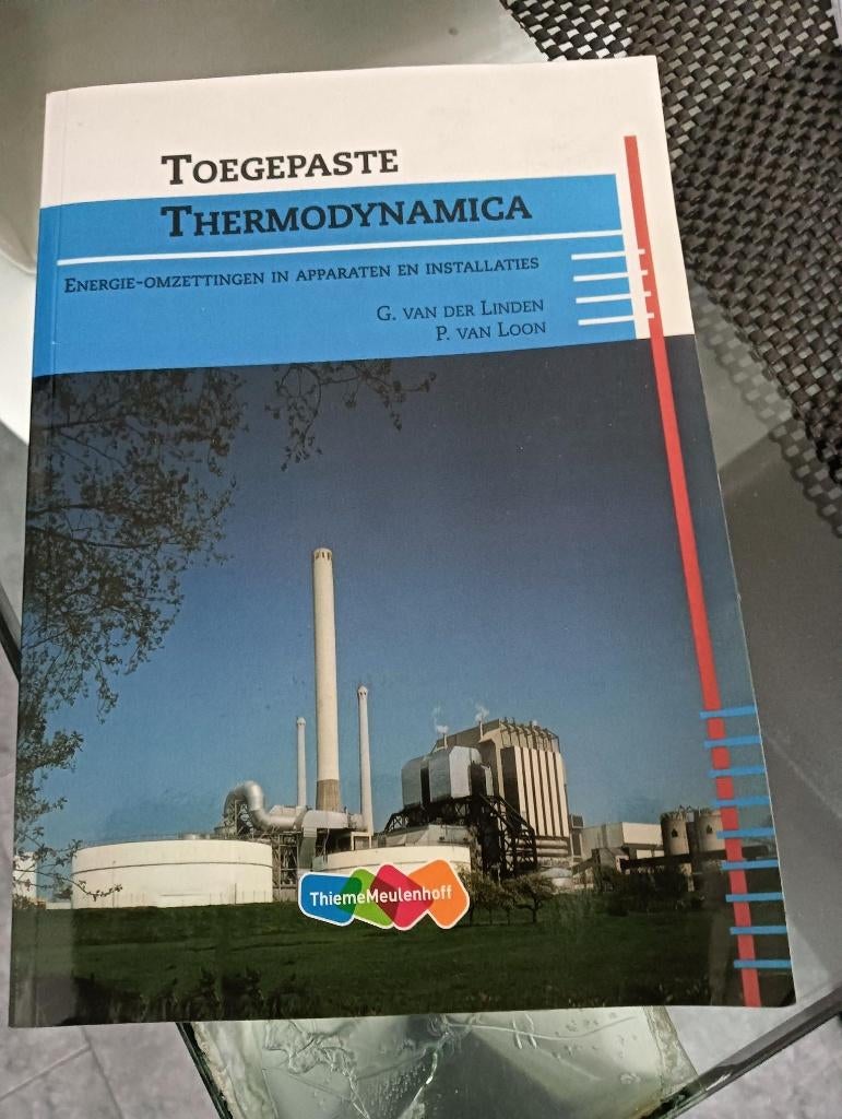 Toegepaste Thermodynamica, Verzenden, Zo goed als nieuw, Werktuigbouwkunde