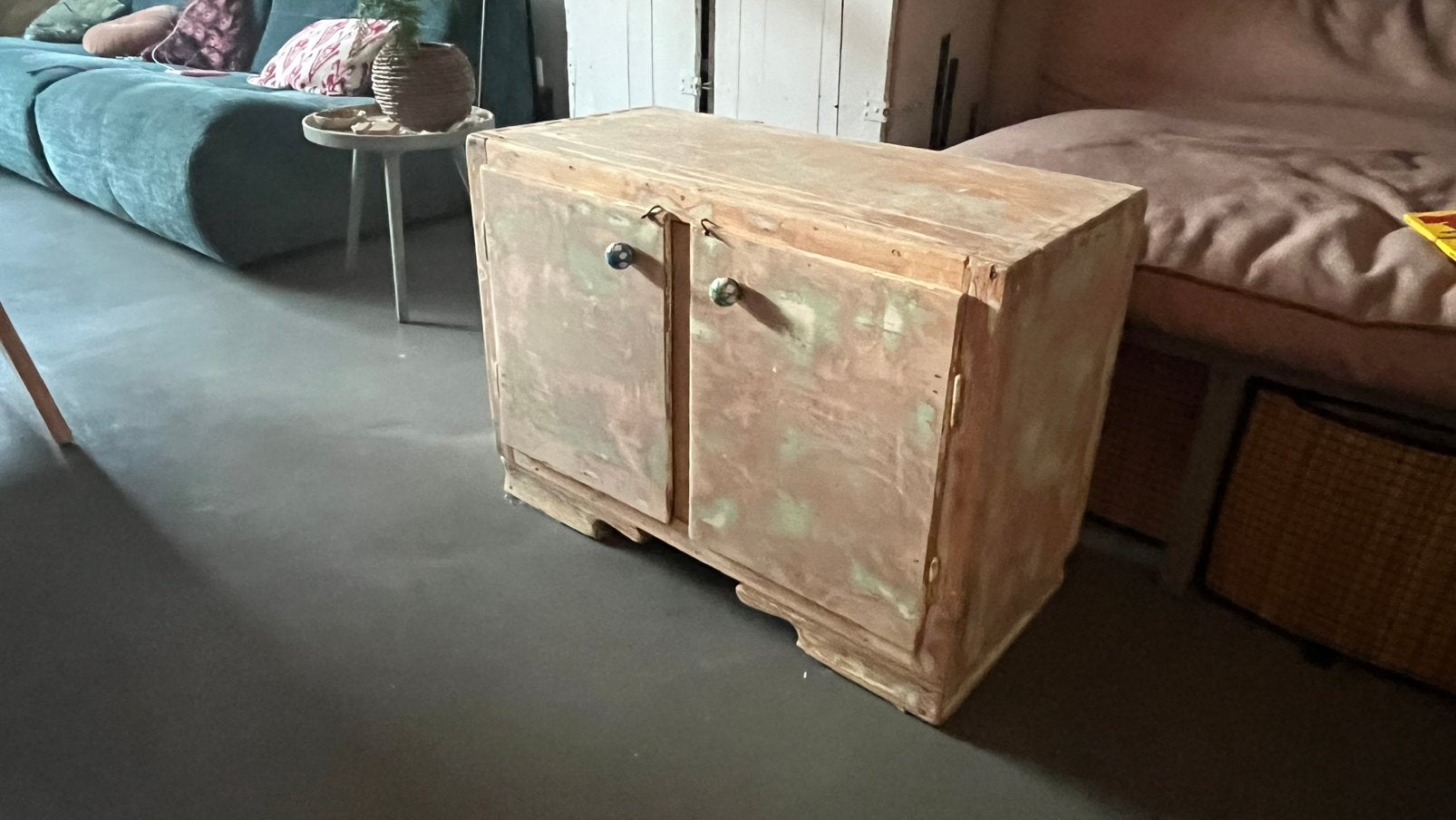 Oude vintage kast, Huis en Inrichting, Kasten | Overige, Ophalen, Gebruikt
