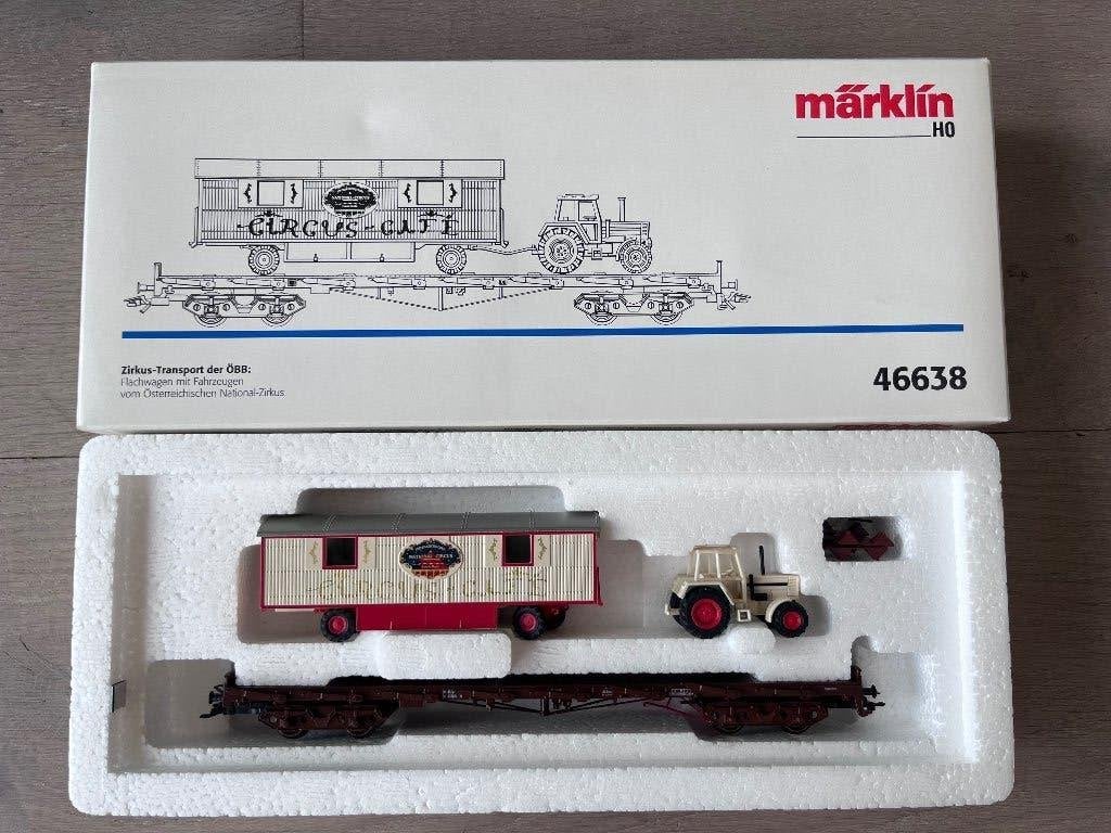 Marklin 46638 ho wagon set nieuwstaat, Wisselstroom, Ophalen of Verzenden, Märklin, Nieuw