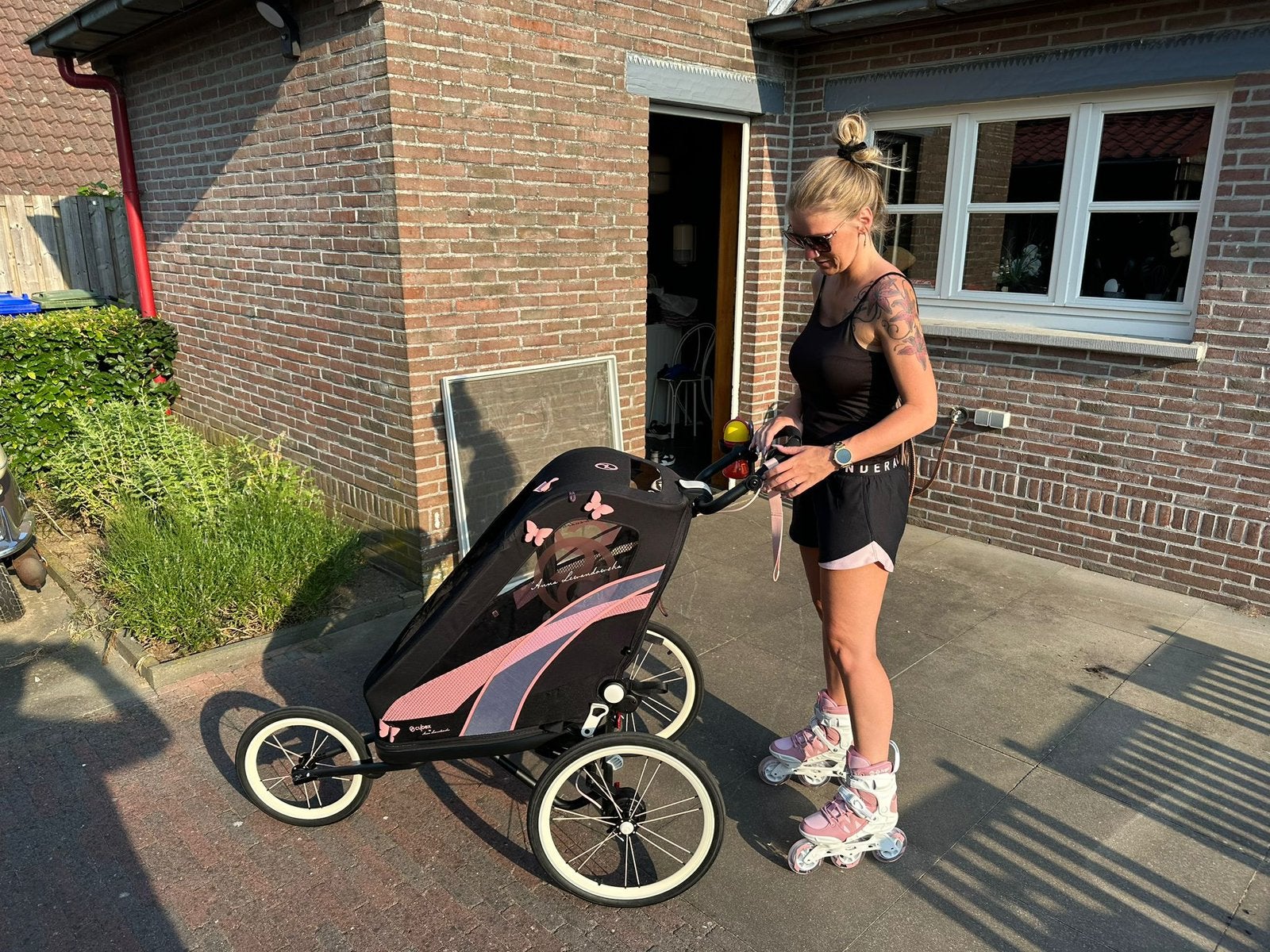 Cybed Multisport kinderwagen, Kinderen en Baby's, Kinderwagens en Combinaties, Verstelbare duwstang, Zo goed als nieuw, Ophalen