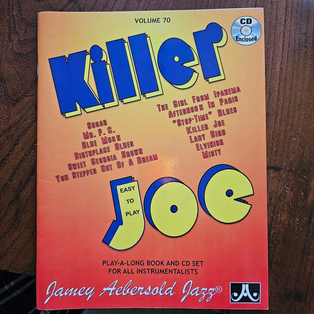 Jamey Aebersold Jazz Volume 70: Killer Joe - Play-A-Long, Muziek en Instrumenten, Bladmuziek, Ophalen of Verzenden