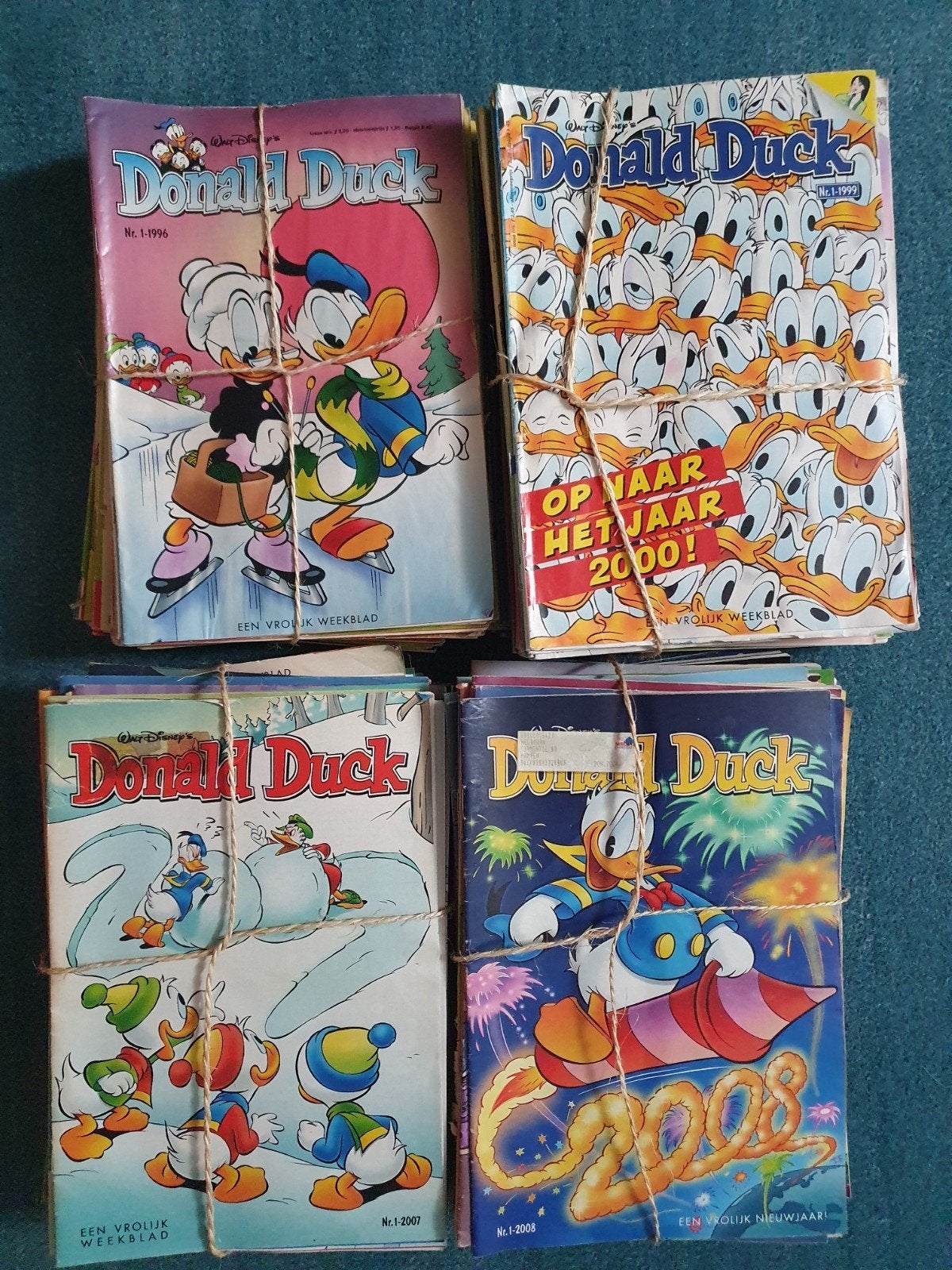 Donald Duck jaargangen, Gelezen, Complete serie of reeks, Europa, Ophalen of Verzenden