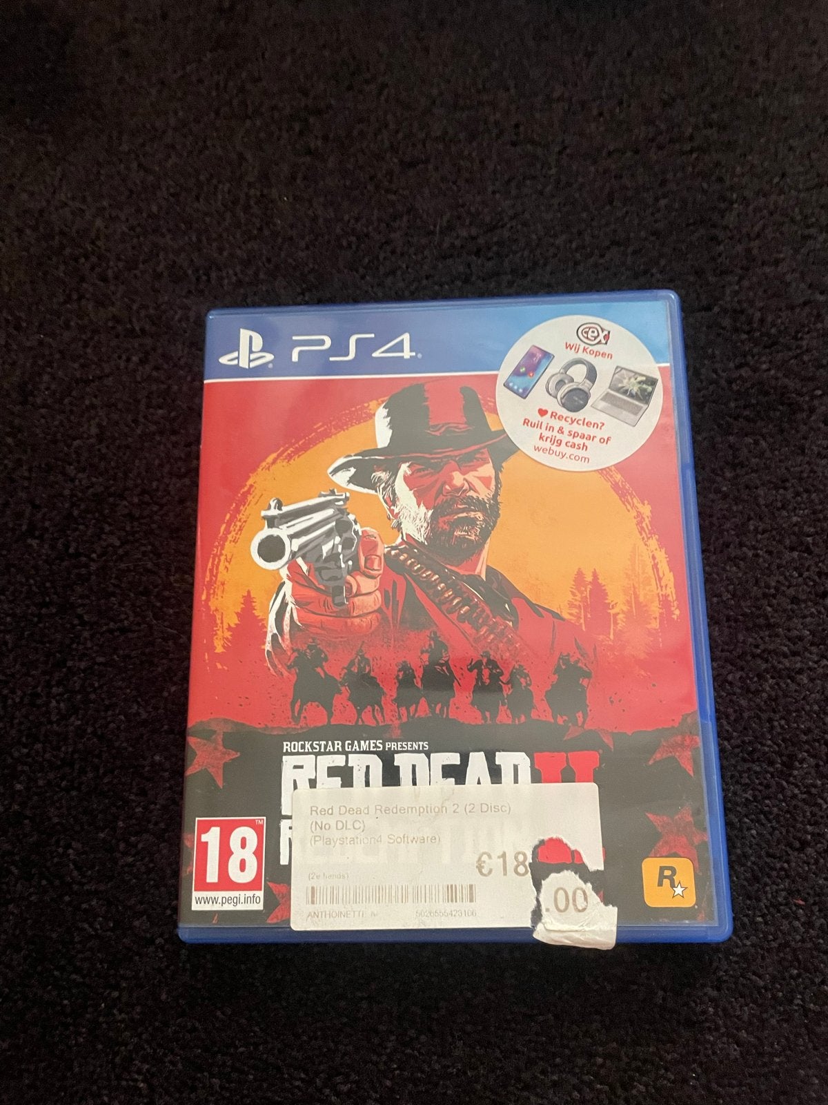 Red Dead Redemption 2 PS4 - Avontuur in het Wilde Westen, Avontuur en Actie, Online, Gebruikt, Vanaf 18 jaar
