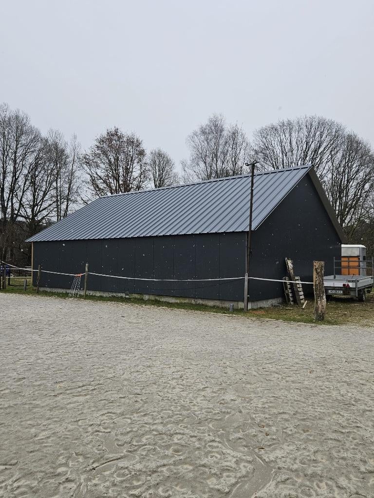 Geïsoleerde gevelpanelen, 1 kleur 1 coating, Ophalen of Verzenden, Zo goed als nieuw, Overige materialen, 50 tot 100 mm