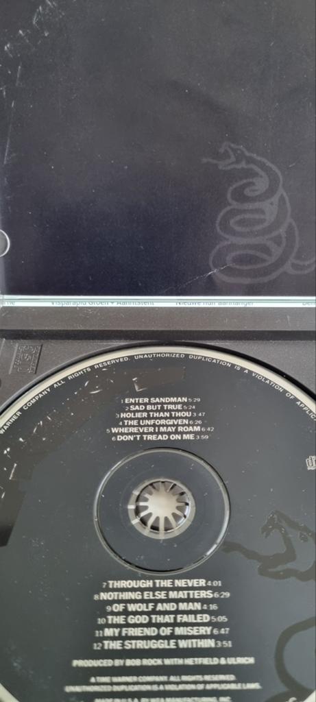 CD Metallica, Cd's en Dvd's, Ophalen of Verzenden, Zo goed als nieuw