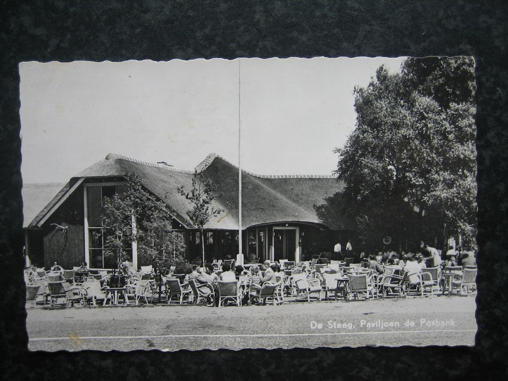 DE STEEG Paviljoen De Posbank C  1956, Ophalen of Verzenden, 1940 tot 1960, Gelderland