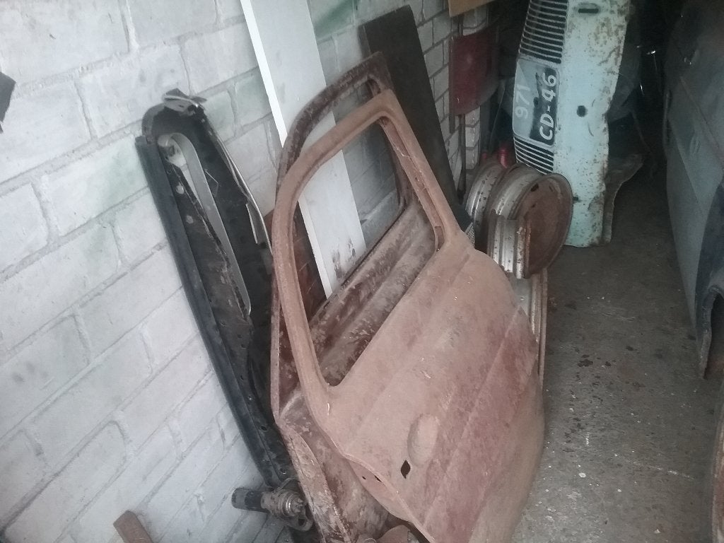 Renault dauphine  deur nos, Ophalen, Nieuw, Achter, Renault