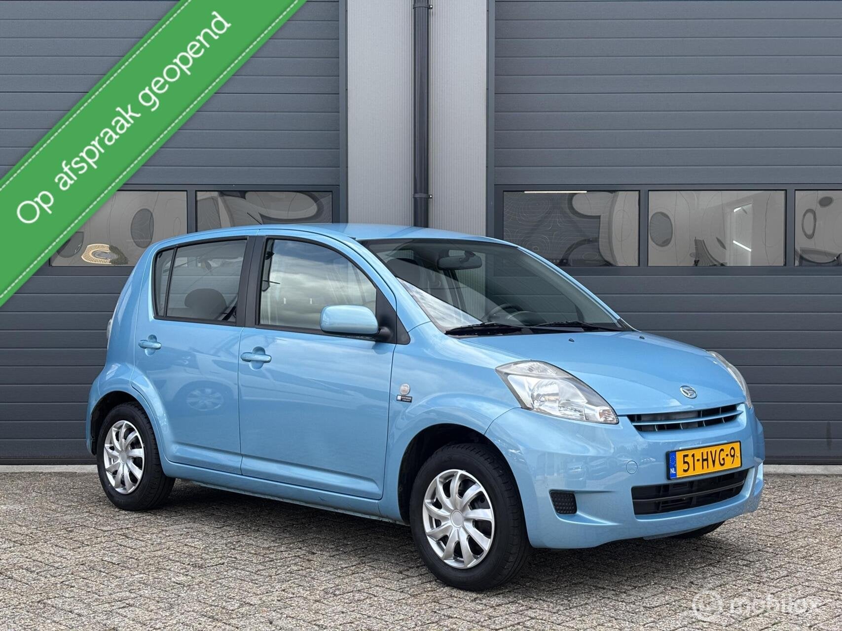 Daihatsu Sirion 2 1.0-12V Premium 1ste EIG, Voorwielaandrijving, Blauw, Bedrijf, Handgeschakeld