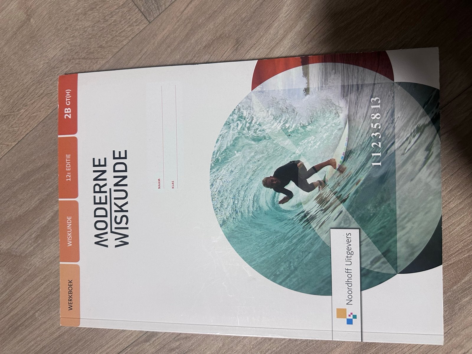 Moderne Wiskunde Werkboek 2B GT(H) 12e editie, Ophalen of Verzenden, Zo goed als nieuw, VMBO, Wiskunde B