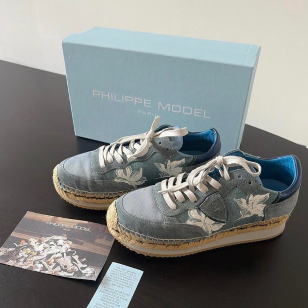 Philippe Model sneakers model Saint Tropez 38, Kleding | Dames, Schoenen, Philippe Model, Verzenden, Blauw, Sneakers of Gympen