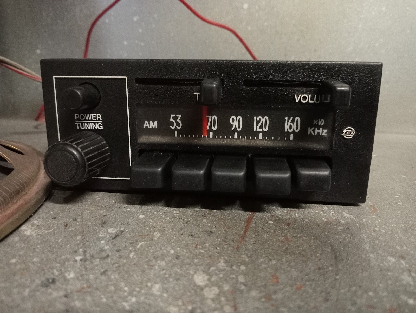Oldtimer Radio Orgineel Toyota, Ophalen of Verzenden, Nieuw