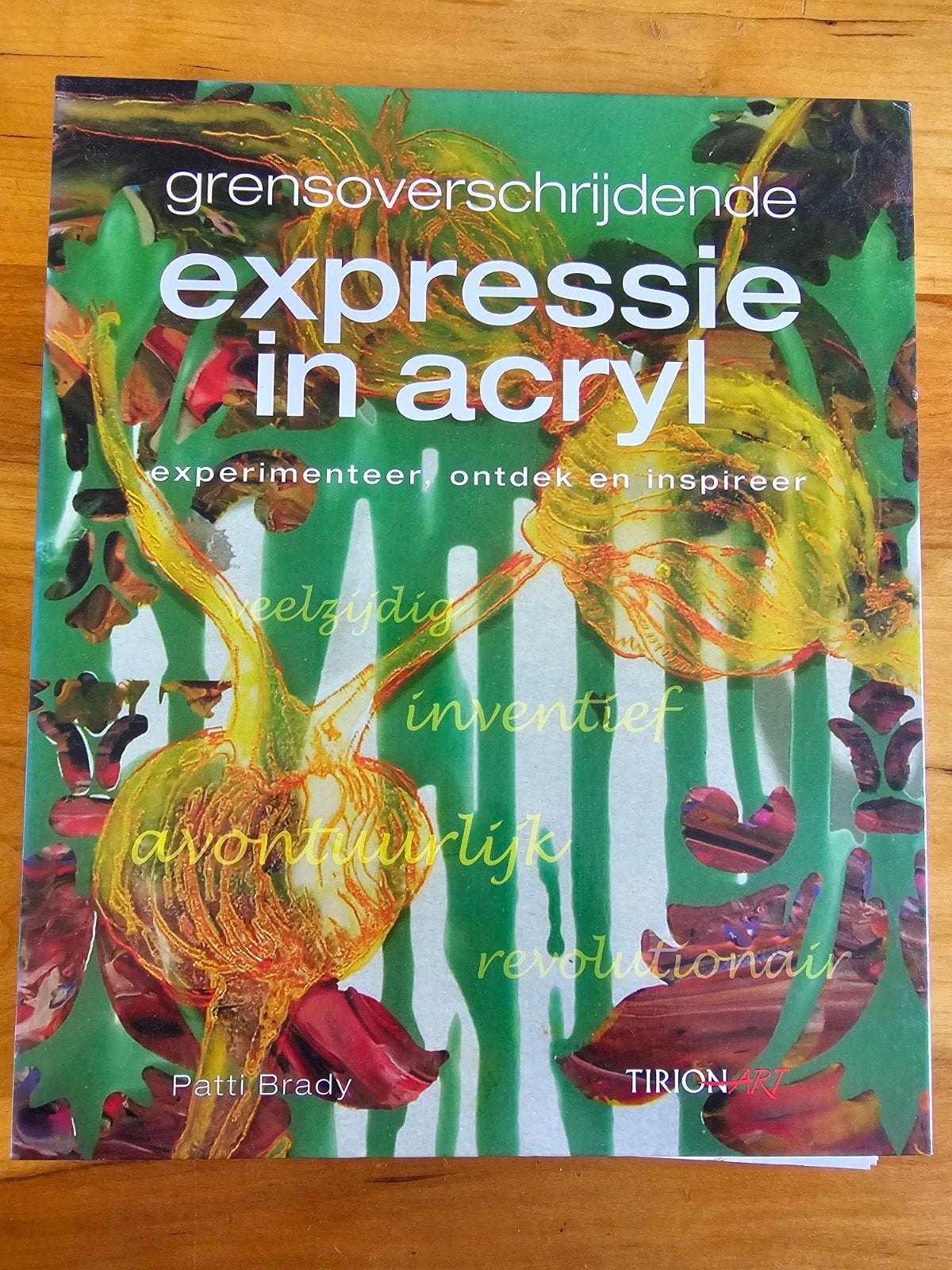 Grensoverschrijdende Expressie in Acryl - Patti Brady, Ophalen of Verzenden