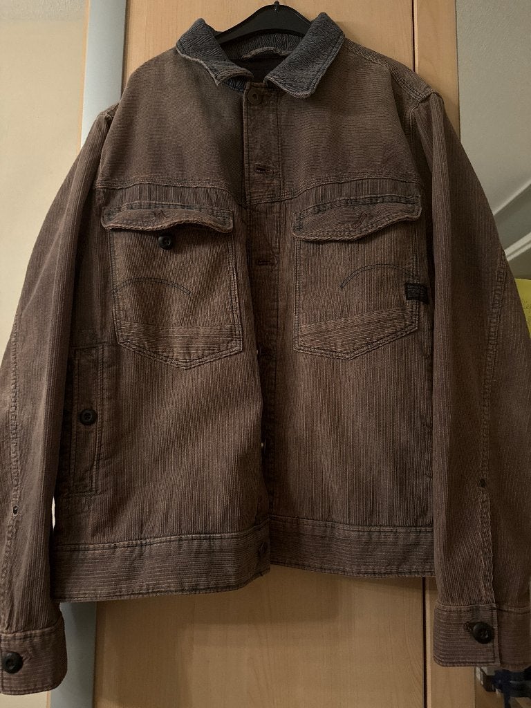 Mooie jack, Ophalen, G-Star Raw, Bruin, Maat 48/50 (M)