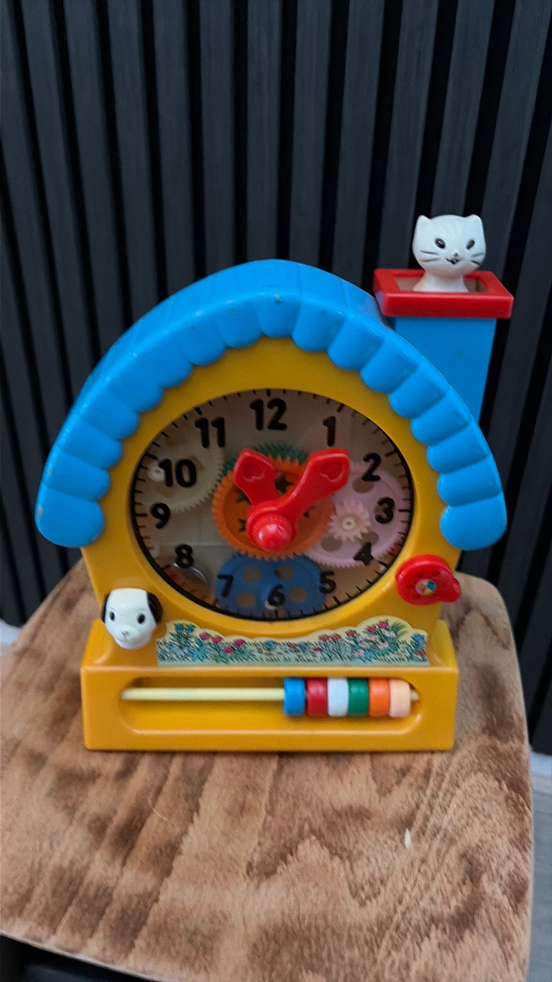 Vintage Redbox Speelklok met Kat en Hond, Ophalen of Verzenden, Gebruikt, Overige typen