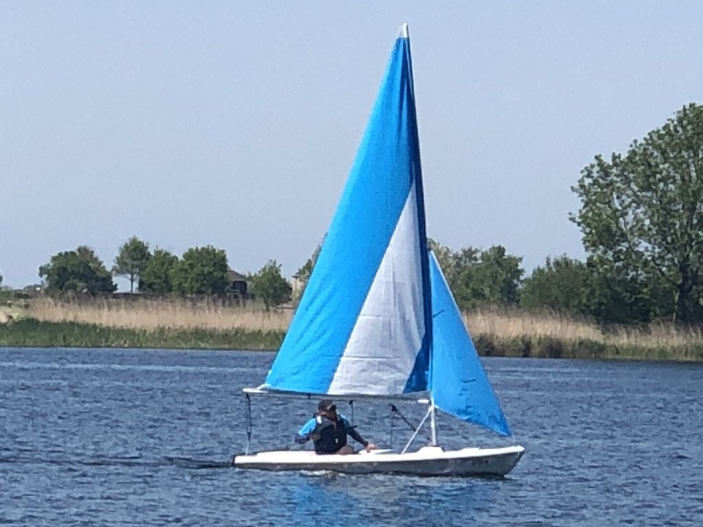2 Laser Pico zeilboten + strandtrailer + Harbeck wegtrailer, Watersport en Boten, Overige typen, Ophalen, Zo goed als nieuw, Laser