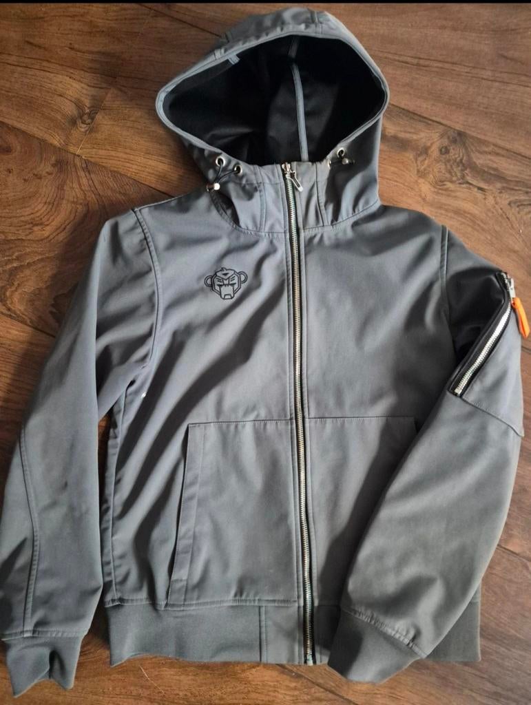 Black Bananas jas met capuchon, Kinderen en Baby's, Kinderkleding | Maat 176, Gebruikt, Jongen, Jas, Ophalen of Verzenden