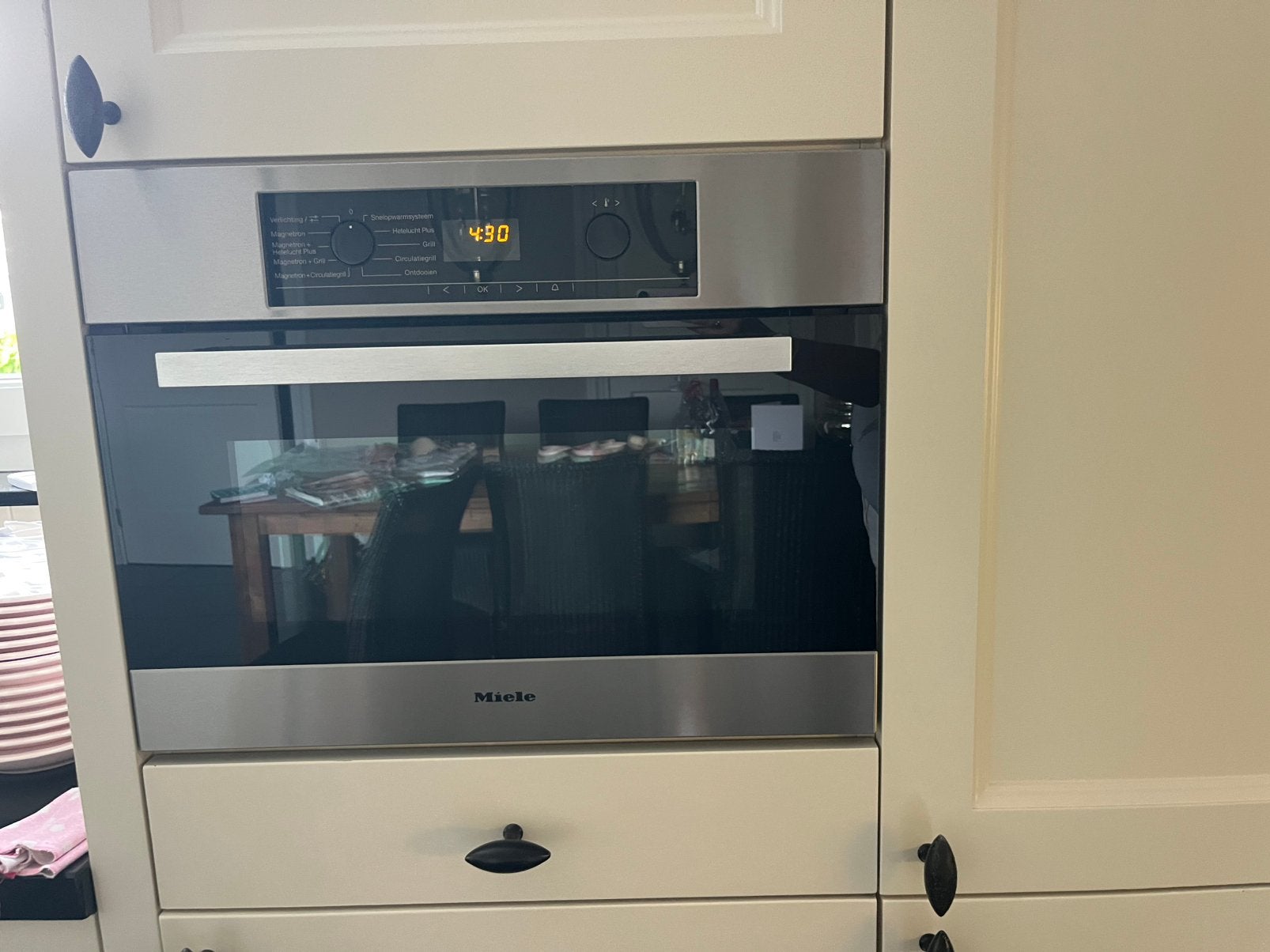 Miele H 5040 BM inbouw combi-oven / combimagnetron – RVS, Ophalen, Gebruikt